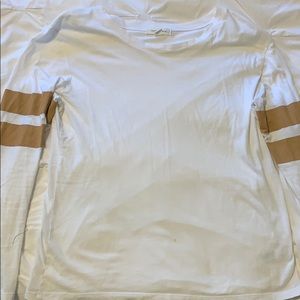 Treasure & Bond long sleeved baseball tee
